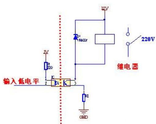 电磁继电器电路图