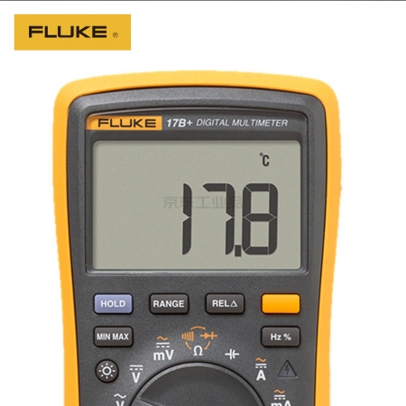 福禄克(FLUKE) 数字万用表多用表三用表复用表交直流1000V 1年维保；F17B+