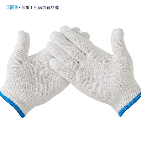 工盾坊 棉纱手套 灯罩棉,10副/包（全新升级）；D-2502-0001