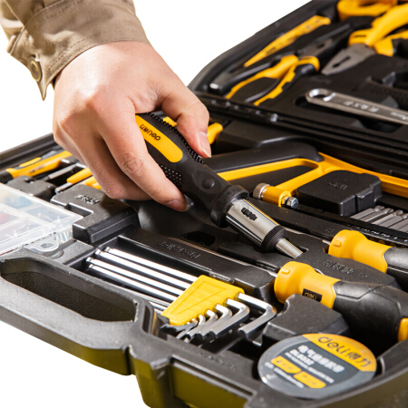 得力工具 112件套综合维修组套；DL5965