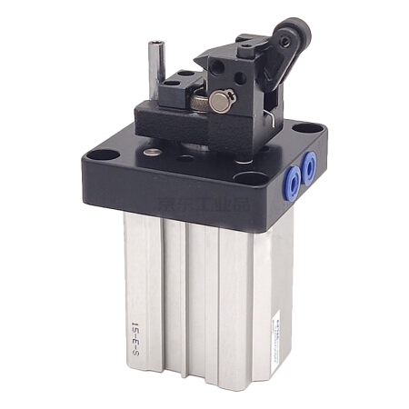 亚德客(airtac) 阻挡气缸,复动型;twh63x30skf