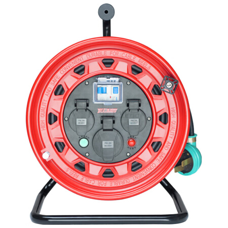 野狼yelang 380v~400v 25a三脚架电缆盘3*2.5 1*1.