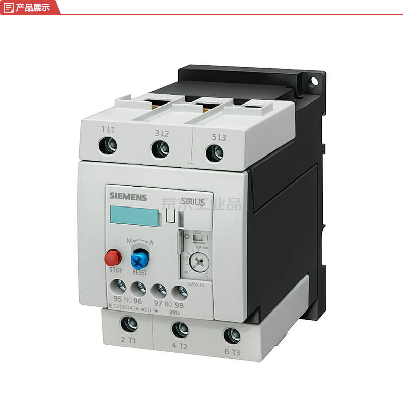 西门子 sirius 产品 热过载继电器;3ru51464mb1
