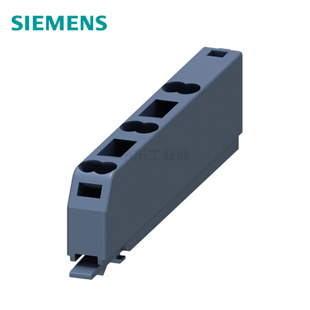 西门子可拆卸的端子3极,螺丝端子不超过最大2x1.5mm2或1x2.5mm2,用于 