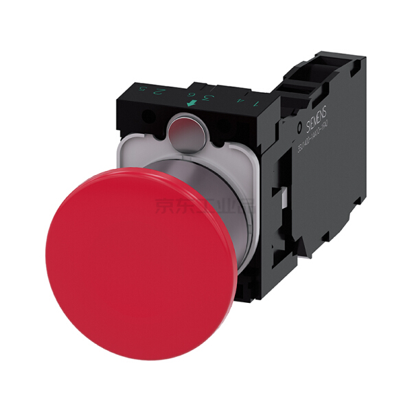 西门子 蘑菇头推拉开关;3su11301ba201fa0zy19