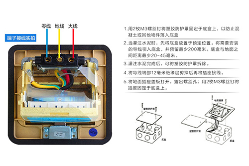 地插座品牌,安装说明