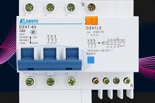 漏電保護器上